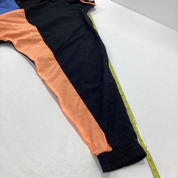 Shell Shock Brand Vintage Nylon Jacket Pullover Wing Arms Neon Orange - Picture 11 of 13